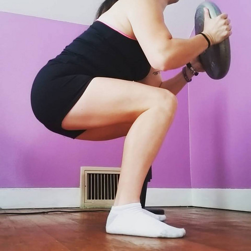 Woman Squats